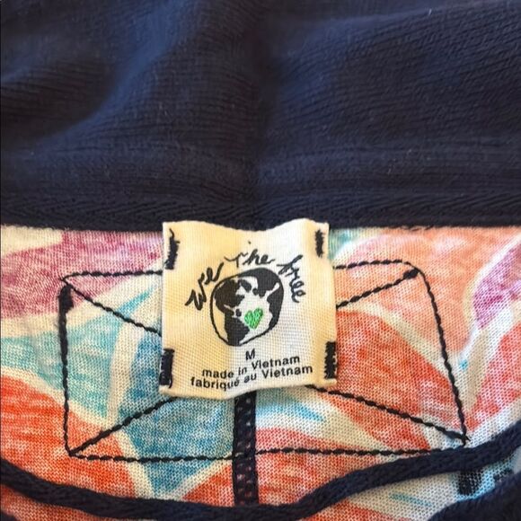 We The Free Colorful Abstract Polo Shirt - Picture 2 of 9